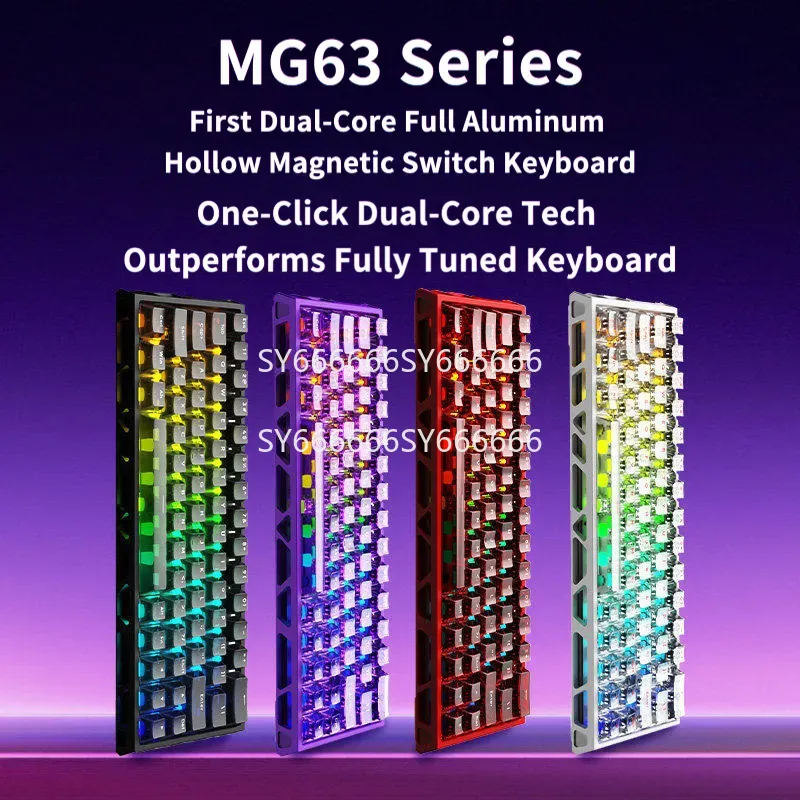 Esports Gaming Uk - Mechanische Gaming-Tastatur Vollaluminium CNC Magnetschalter RT