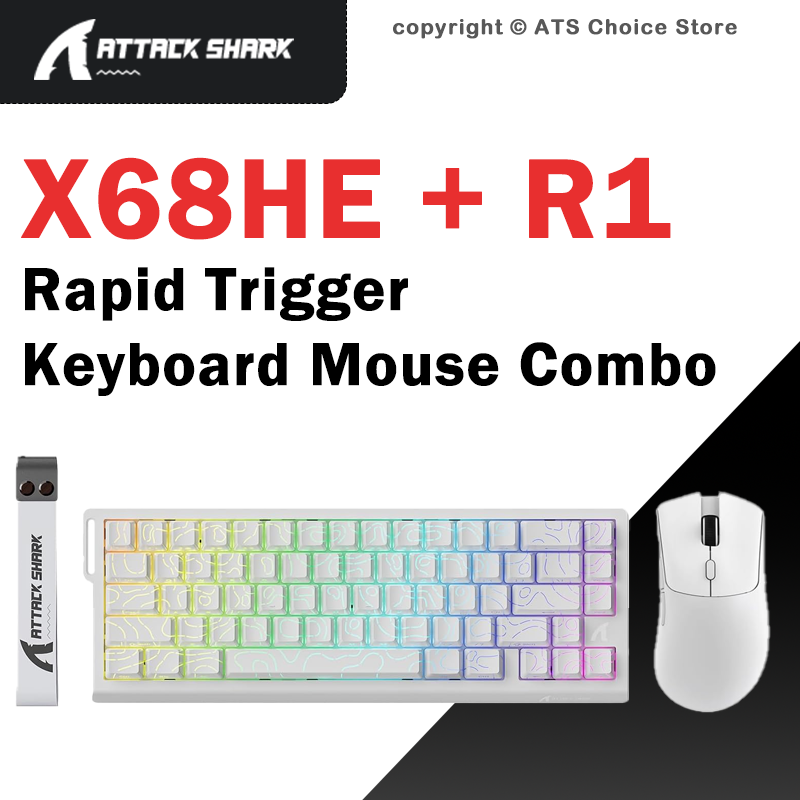 ATTACK SHARK X68 HE Magnetisch – Esports Gaming Uk Bewertung und Preis