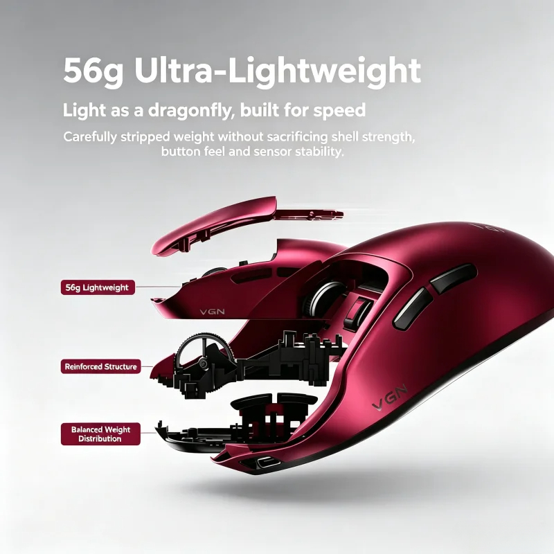 VGN Dragonfly F1 V5 Kabellose  – Mouse Gaming Esports Bewertung und Preis