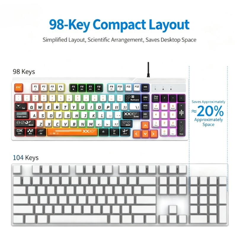 K8pro 3-in-1 Gaming-Kombi-Set: – Mouse Gaming Esports Bewertung und Preis