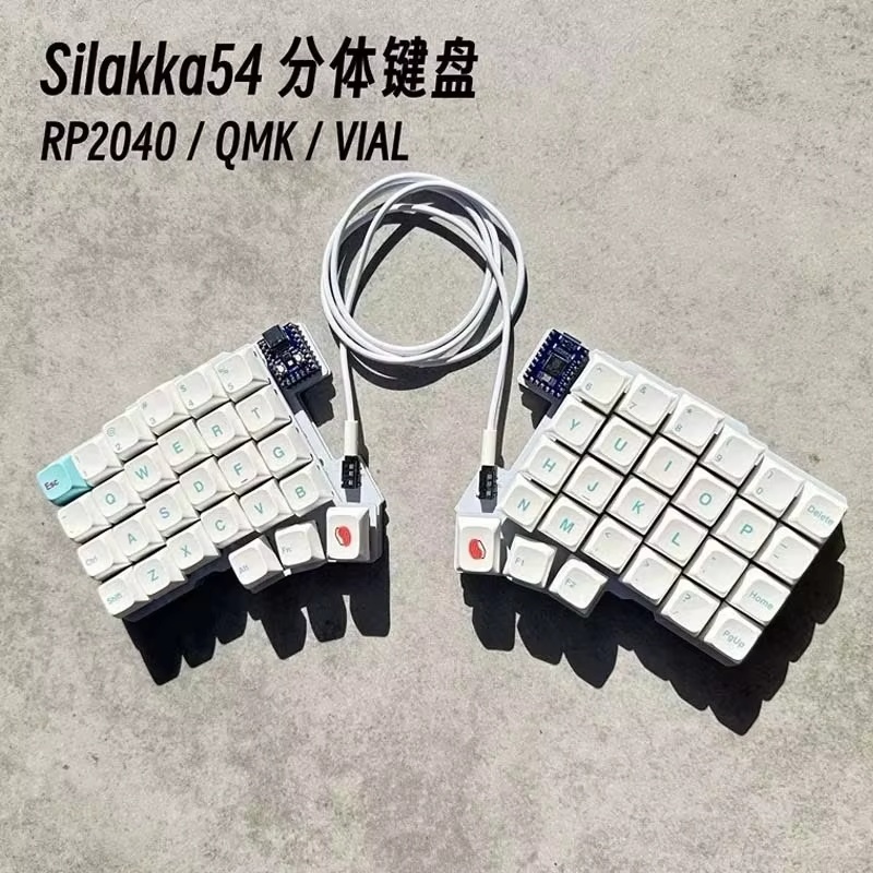 Silakka54 Ergonomische geteilt – Zero Esports Gaming Gear Bewertung und Preis