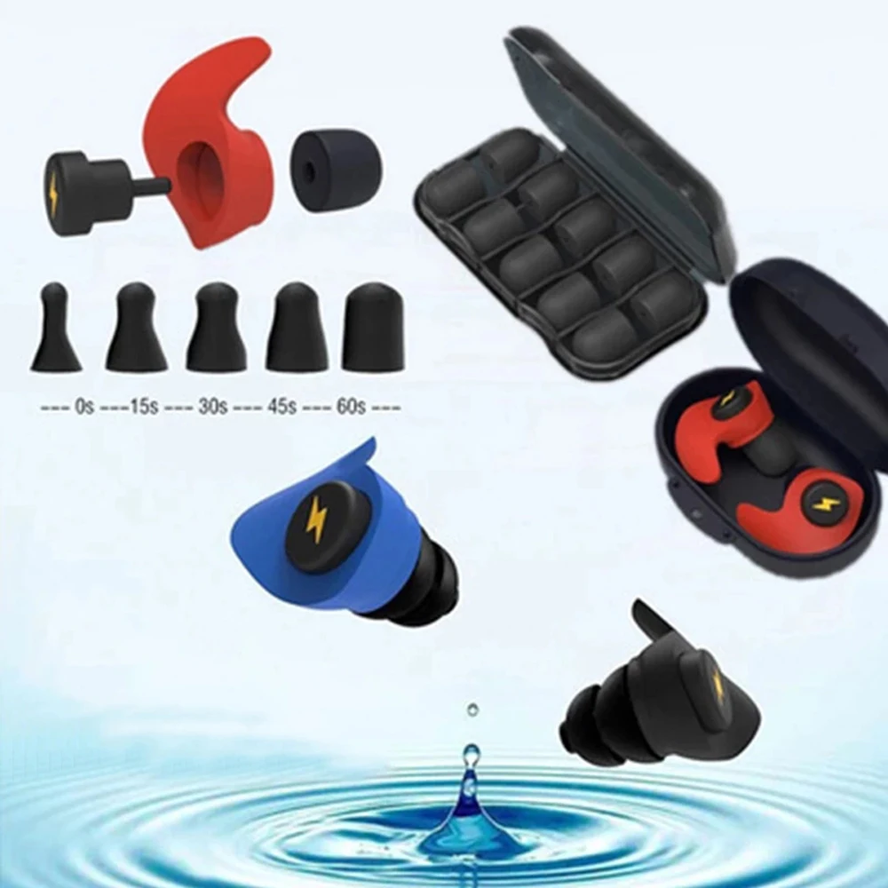 Schlaf-Ohrstöpsel aus Silikon, – Sound Dampening Foam Bewertung und Preis