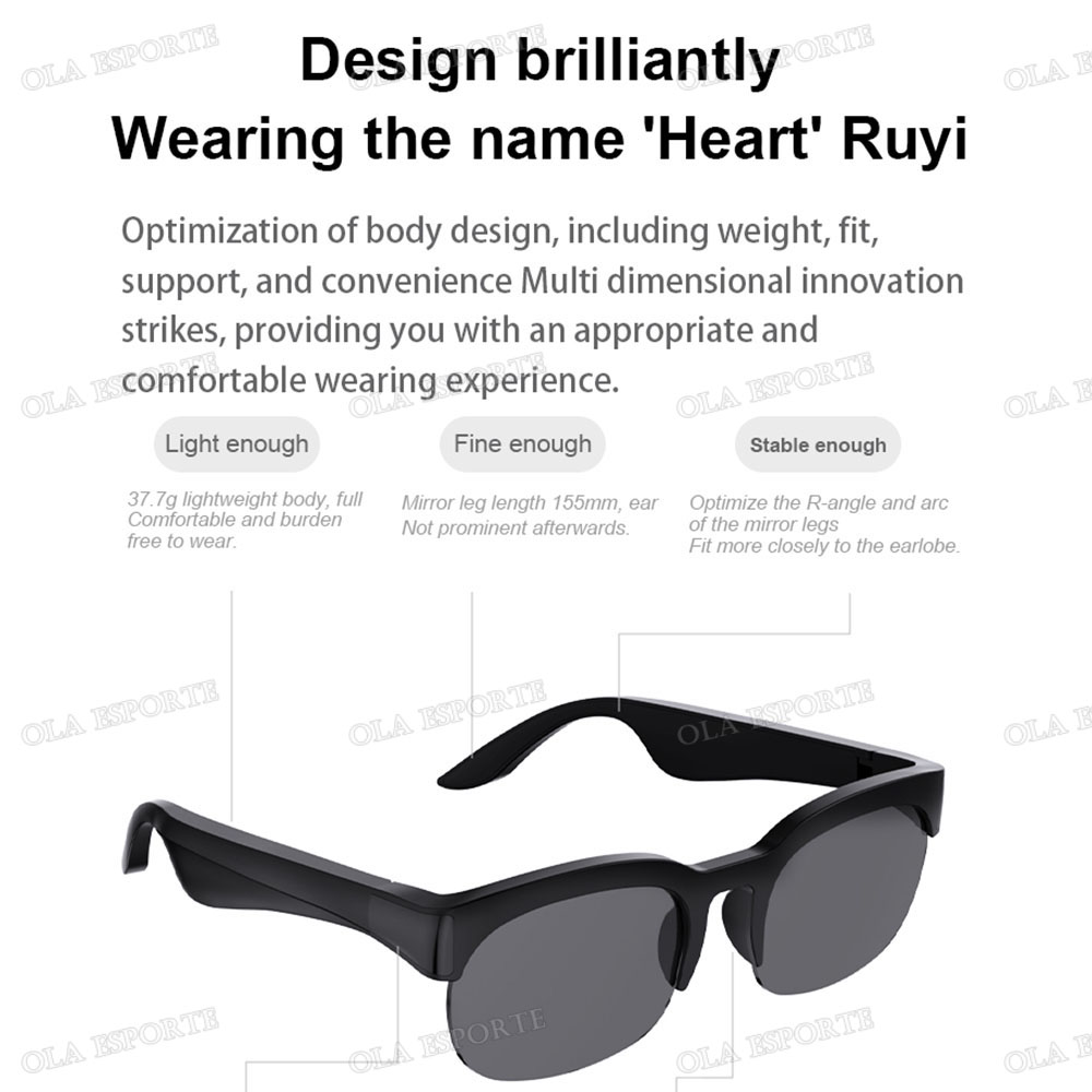 Neue Kamera-Steuerungs-Smart-B – Gaming Glasses Blue Bewertung und Preis