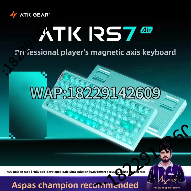 ATK RS7 Air Keyboard Magnetisc – Esports Gamer Bewertung und Preis